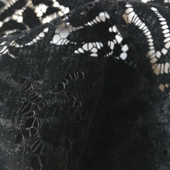 SOLD Nicole Miller Flocked Halter Gown Prom Dress - Picture 5 of 7